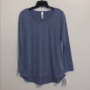 Lularoe Lynnae long sleeve tee.